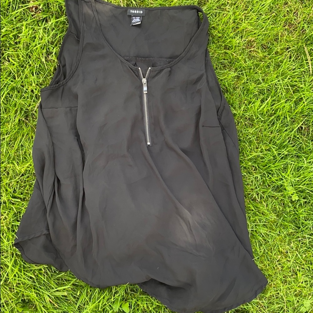 Black dress shirt